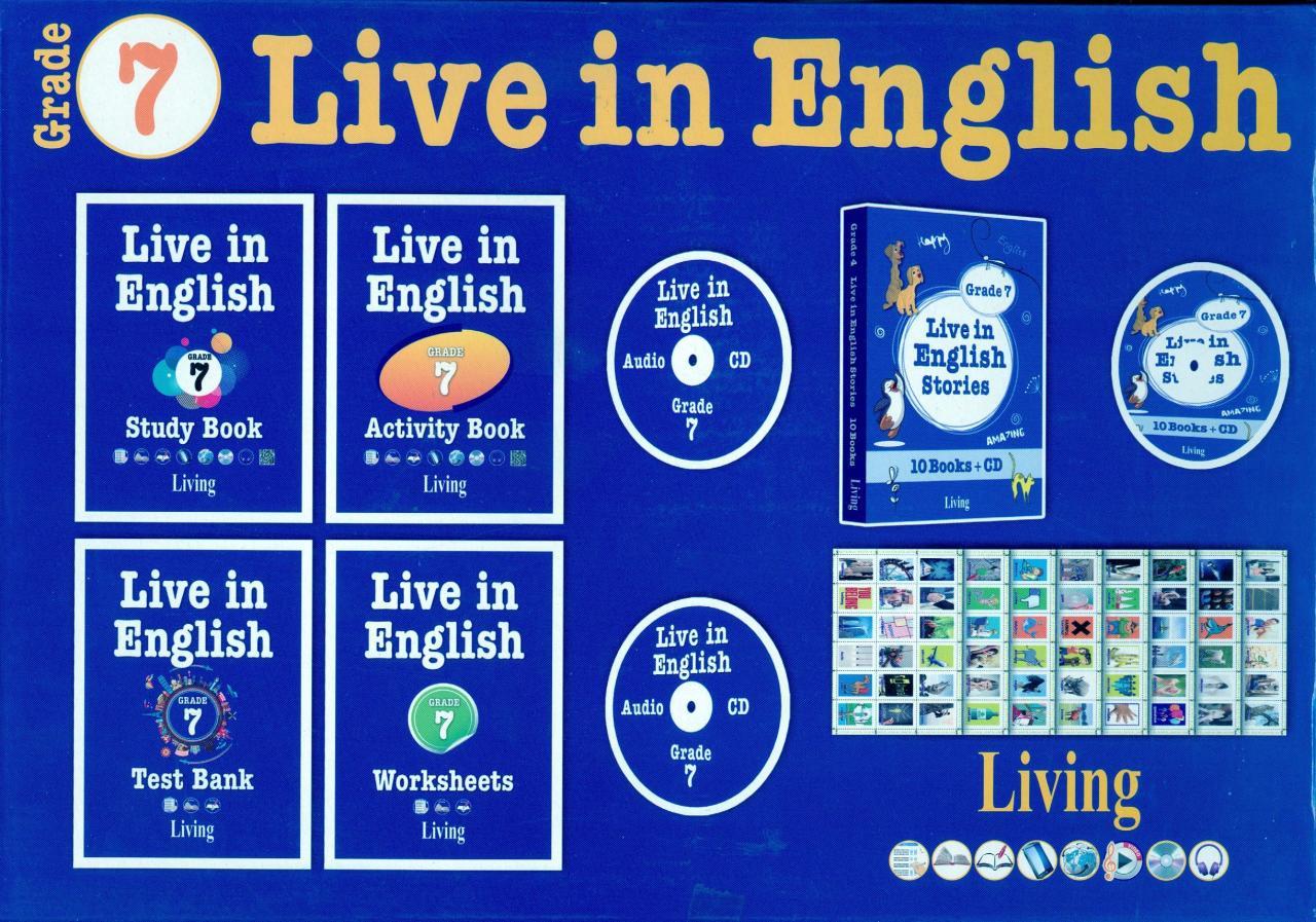 Live in English Grade 7 İngilizce Eğitim Seti